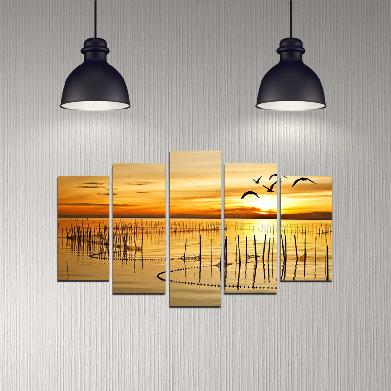 5 Piece No Frame Print on MDF