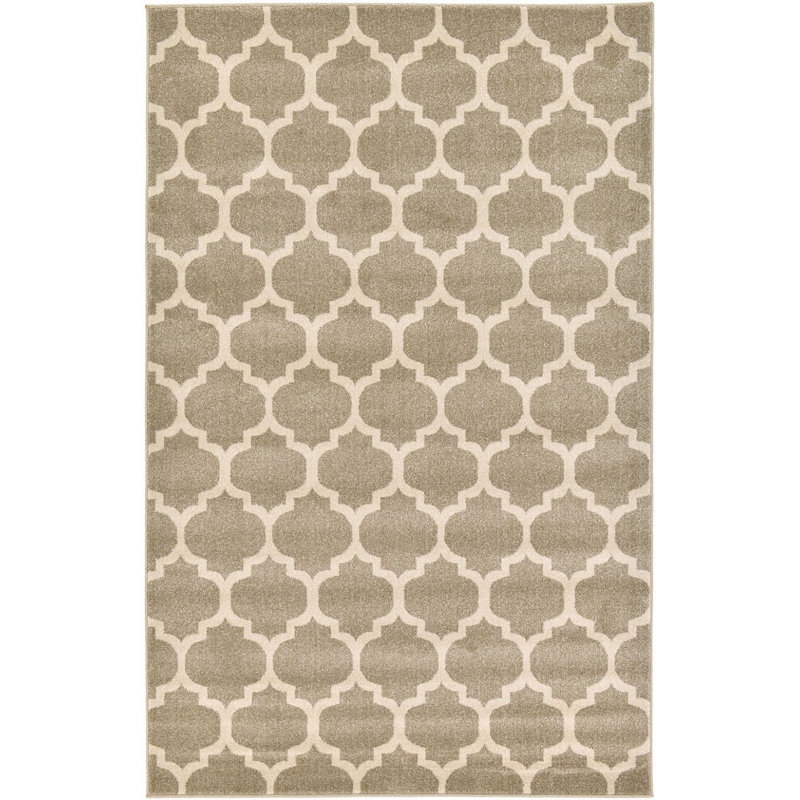 Cohleen Geometric Indoor Rug, Rectangle 4' x 6'