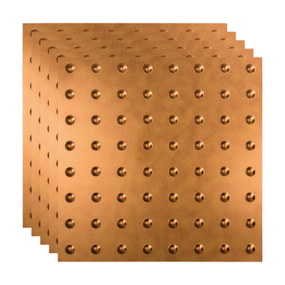 24'' L x 24'' W Textured Vinyl Drop-In Ceiling Tile