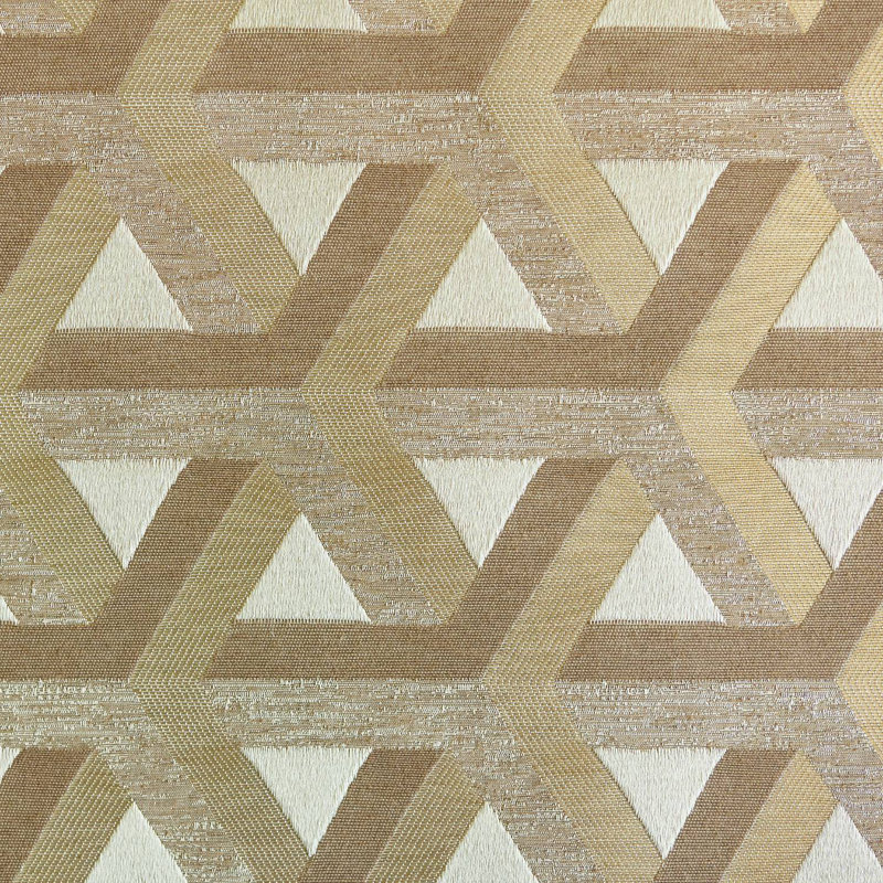 Tissu jacquard Madeline, Latte