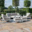 Hafza 2 Seat Aluminium Sofa Set - with Rising Table-1345391631-1345391630-1440953598