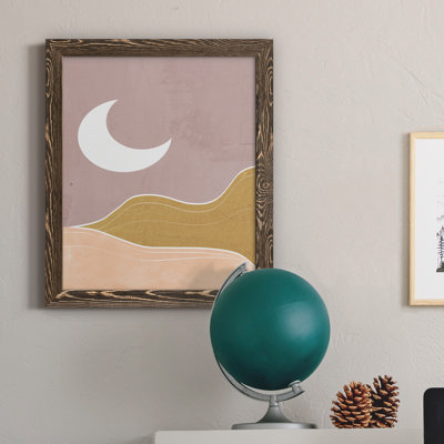 Sedona Moon - Peinture sur toile encadrée