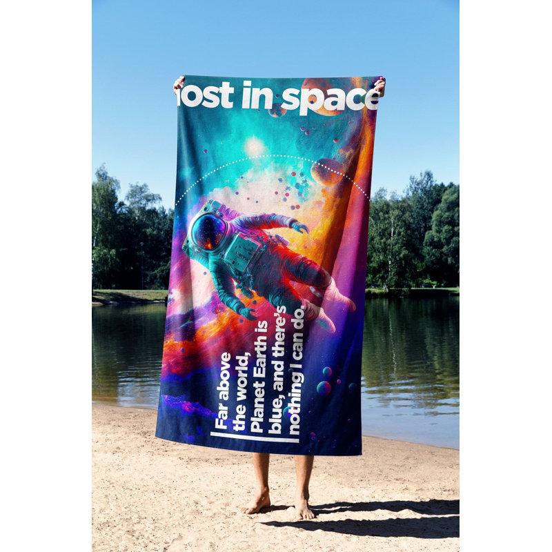 Extra Large Beach Towel, Microfilament Fabric, 27.6 x 51.2 inches | 70% Polyester / 30% Polyamide, Quick-Dry & Lightweight | Perfect for Beach, Pool, or Picnic, Soft & Absorbent for Ultimate Comfort