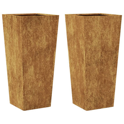 Aldegundo Metal Elevated Planter