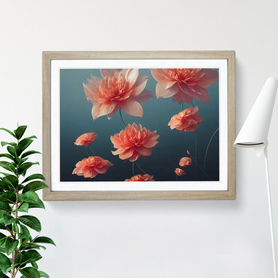 Illuminating Flowers - Single Picture Frame Print