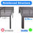 Oley 14 Inch Heavy Duty Metal Platform Bed Frame, Four Round-Corner Legs, Robust Steel, Noise Free-1806681871