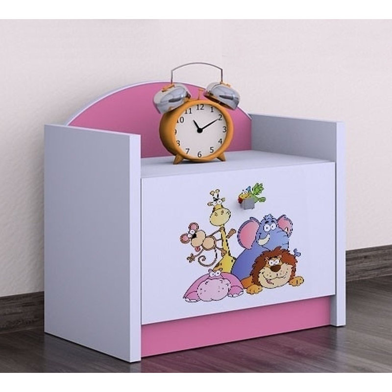 Brooke Nightstand, Pink
