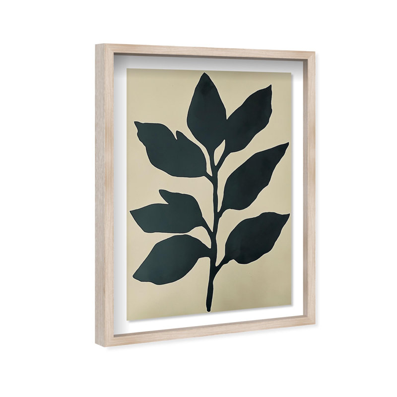 Oliver Gal Crimson Coast II Floral & Botanical - Luxury Shadowbox Framed Wall Art, 47" H x 32" W, Cream