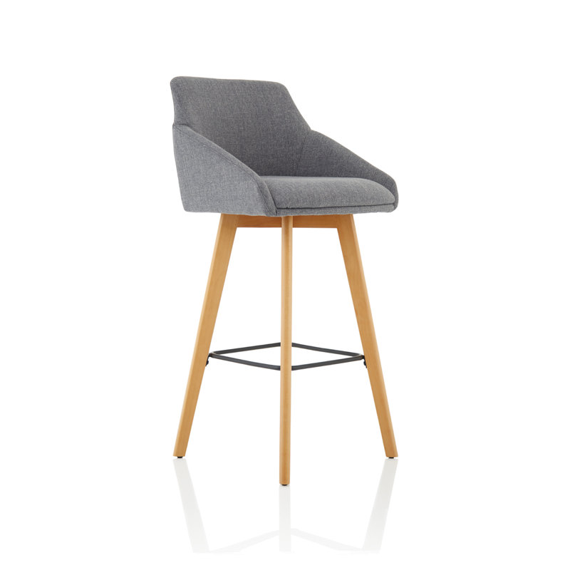 Rosewood 80cm Bar Stool, Grey