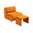 Velours orange est en rupture de stock