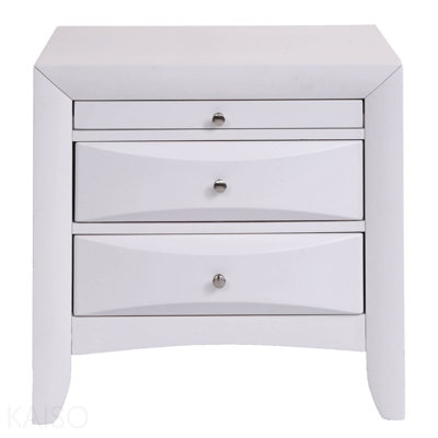 Bedroom Nightstand with 2-Drawers