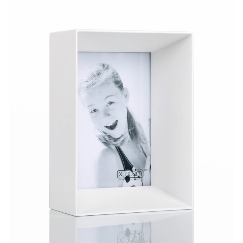Prado Single Picture Frame, 21cm H x 16cm W x 7cm D, White