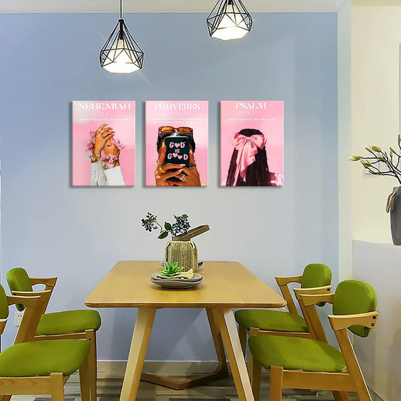 3 Piece Wrapped Canvas Print