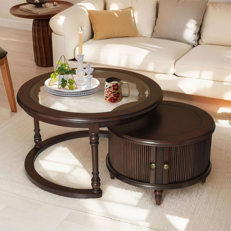 Coffee Table For Livingroom, Dark Brown, Dark Brown