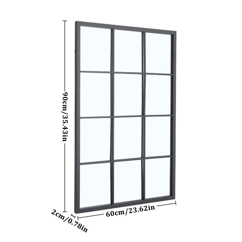 Iron Rectangle Mirror