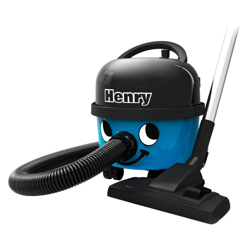 Henry Compact Cylinder Vacuum Cleaner, Blue