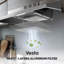 Vesta Cincinnati 30" Range Hood Ducted/ductless Convertible Stainless Steel Range Hood