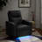 Lapin Genuine Leather Dual Motor Home Theater Power Recliner with Adjustable Power Headrest-101331400