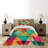 Polyester Geometric Shapes Coverlet-41894885