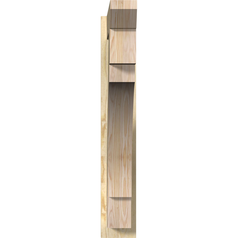 Persienne à lattes Merced, P 32 po x H 38 po, Sapin Douglas de 6 po (sciage brut)