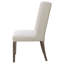 Chaise d'appoint rembourrée Lily et beige et brun foncé (ensemble de 2)