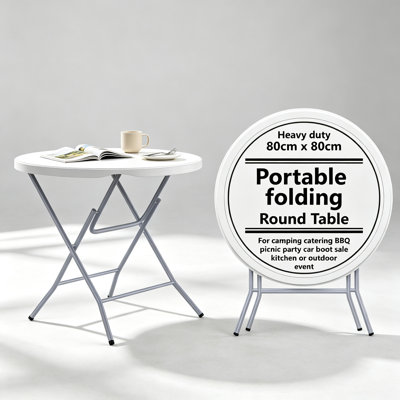 80cm Folding Table