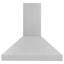 30" Professional 500 CFM Convertible Wall Mount Range Hood in Stainless Steel