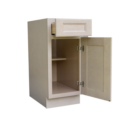 Sonoma Sand 15" Shaker Base Cabinet