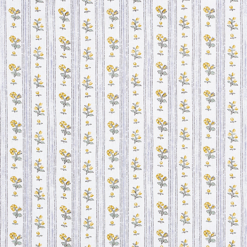 Tissu Cabanon, Jaune