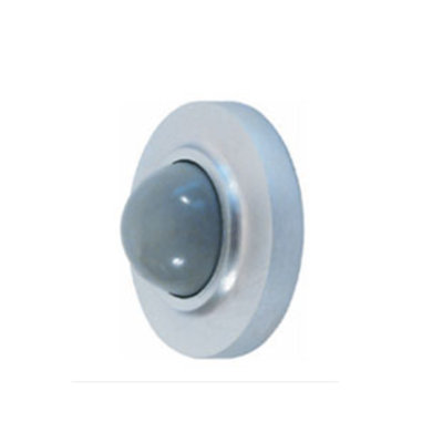 Concave Wall Stop in Polished Brass finish