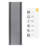 Custom Size Anti Slip Low Profile Meander Gray Rug-293836041