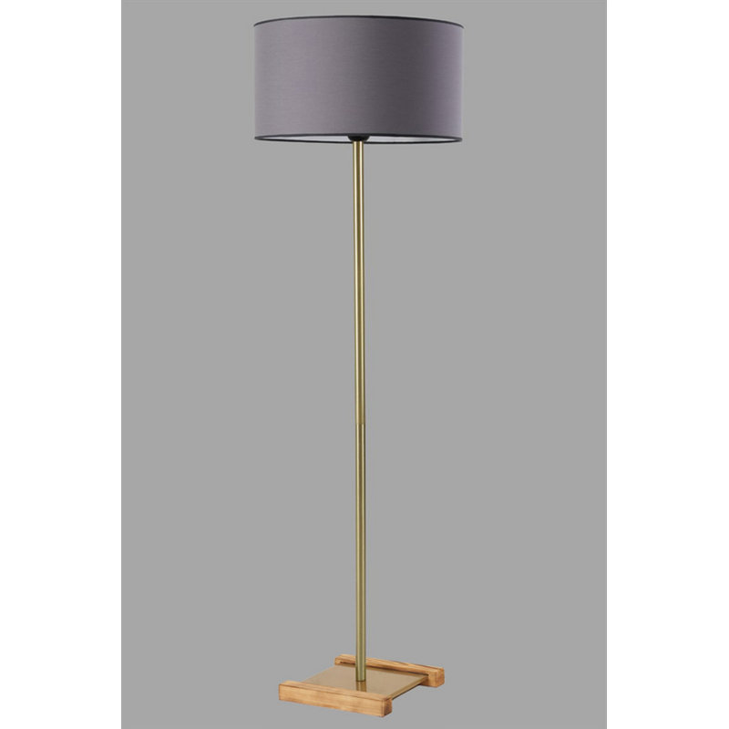 Lampe sur pied 63 ", gris