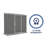 Absco Space Saver 7 ft. W x 3 ft. D Metal Lean-To Storage Shed-111668719