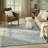 Nourison Wool Haven Blue Modern Wool Indoor Rug-102930631