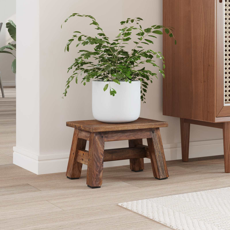Solid Wood Accent Stool