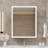 Maximes Recessed/Surface Mount Medicine Cabinet with Mirror, Defogger, Dimmer, Outlets & USBs and Interior Light-1244239023