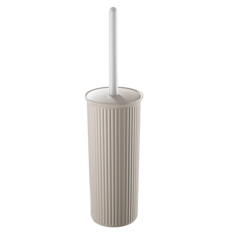 Brosse de toilette nervurée 15 po, Taupe