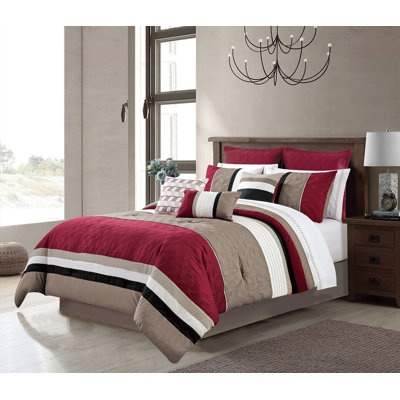 Polyester Striped Comforter