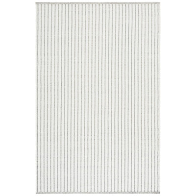Vermont Hand Woven Wool;Cotton Striped Indoor Rug