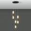 Luminaire suspendu cylindrique à 3 lumières Parthenon