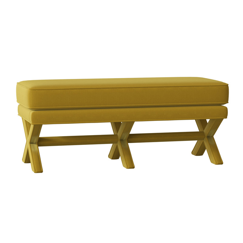 Cayden Upholstered Bench, Sachi Wheatgrass