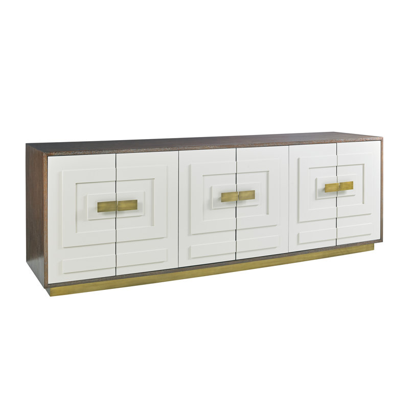 Jasper 84" Wide Walnut Wood Sideboard