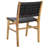Alston Woven Leather & Solid Wood Dining Chair-1018038650