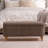 39.4"W Polyester Upholstered Storage Bench-1730590808