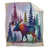 Arc-en-ciel beige moyen