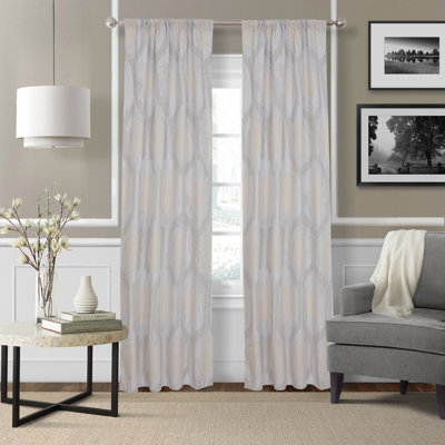 Ryann Semi Sheer Curtain Pair
