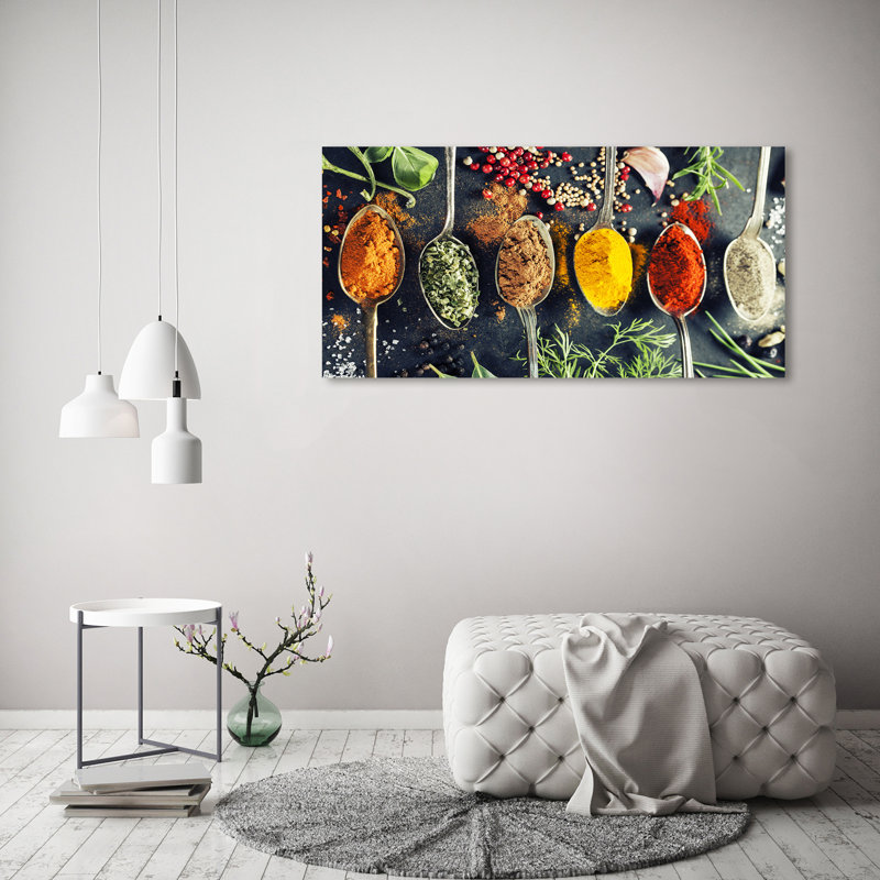 Colourful Spices - Wrapped Canvas Print