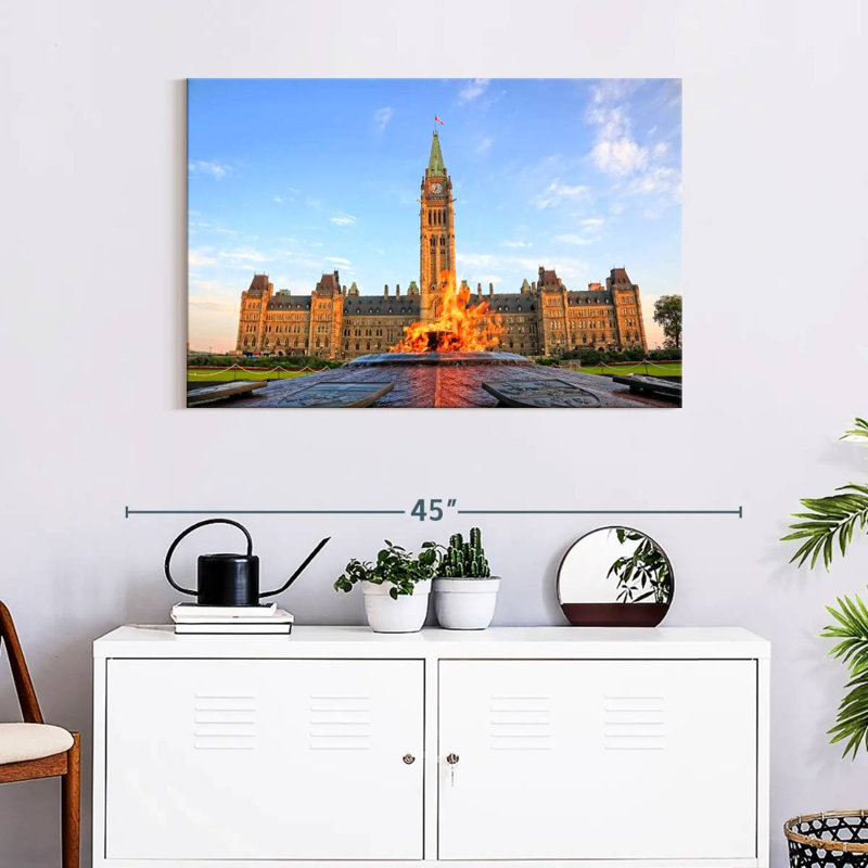 Centennial Flame, 24" H x 36" W