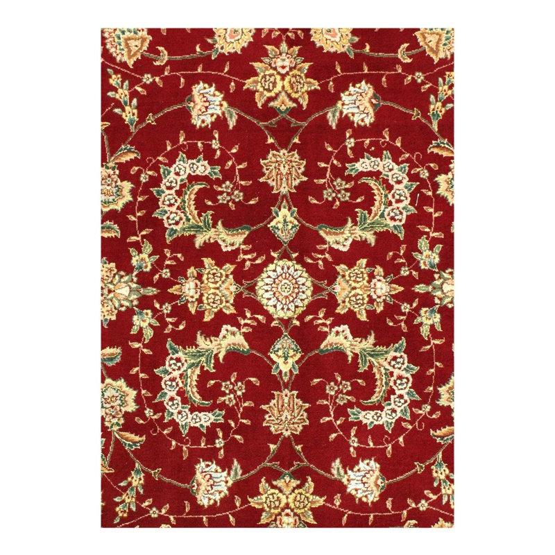 Oriental Area Rug in Peach