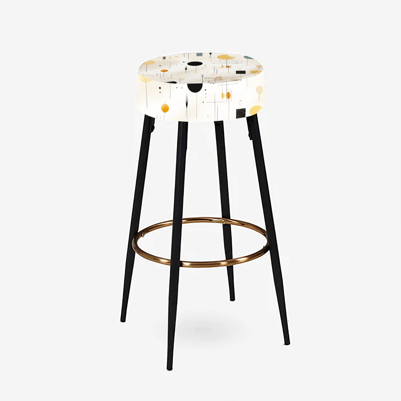 Ensemble de 2 tabourets de bar Boho